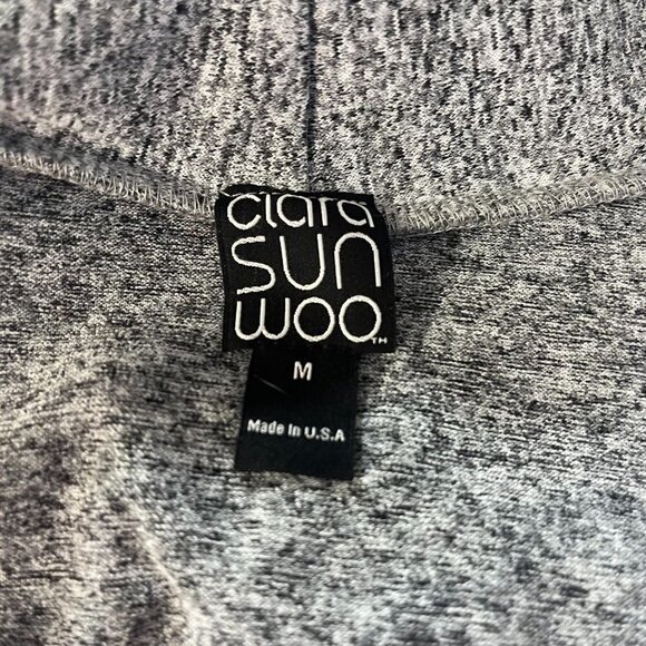 Clara Sun Woo Long Line Open Cardigan Duster Size MED Ladies Designer - Picture 6 of 6